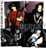 Heresy-20 Reasons To End It All red-LP Vinyl