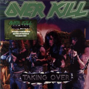 Overkill-Taking Over-pink marble LP Vinyl