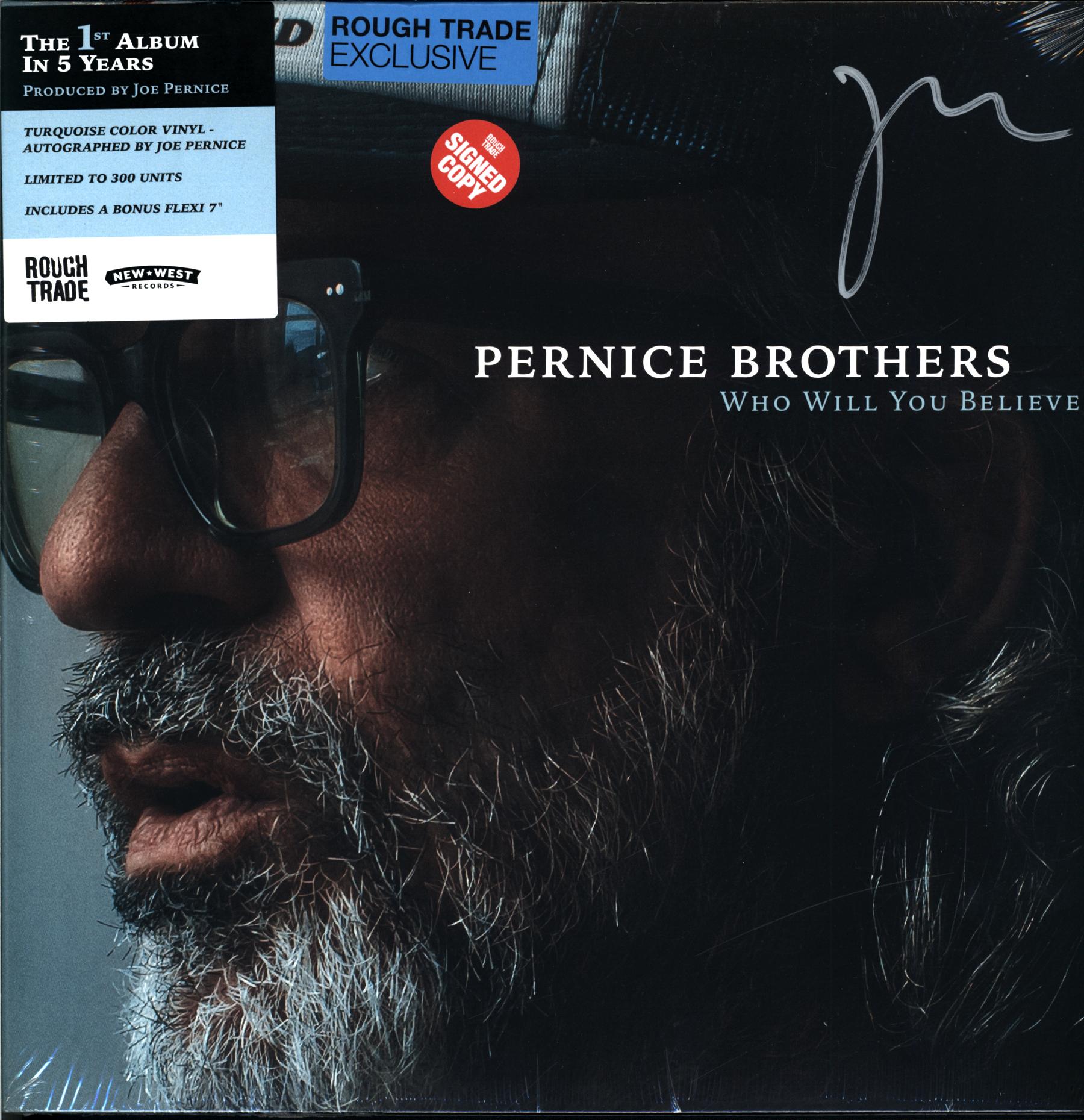 Pernice Brothers-Who Will You Believe turquoise-LP Vinyl