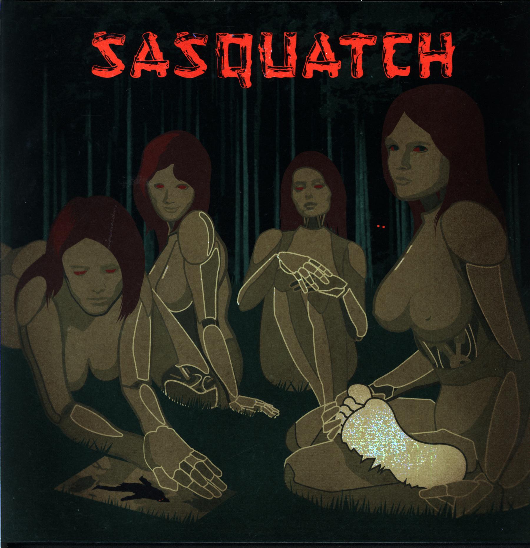 Sasquatch-Sasquatch white signed-LP Vinyl-1 Sasquatch-Sasquatch white signed-LP Vinyl