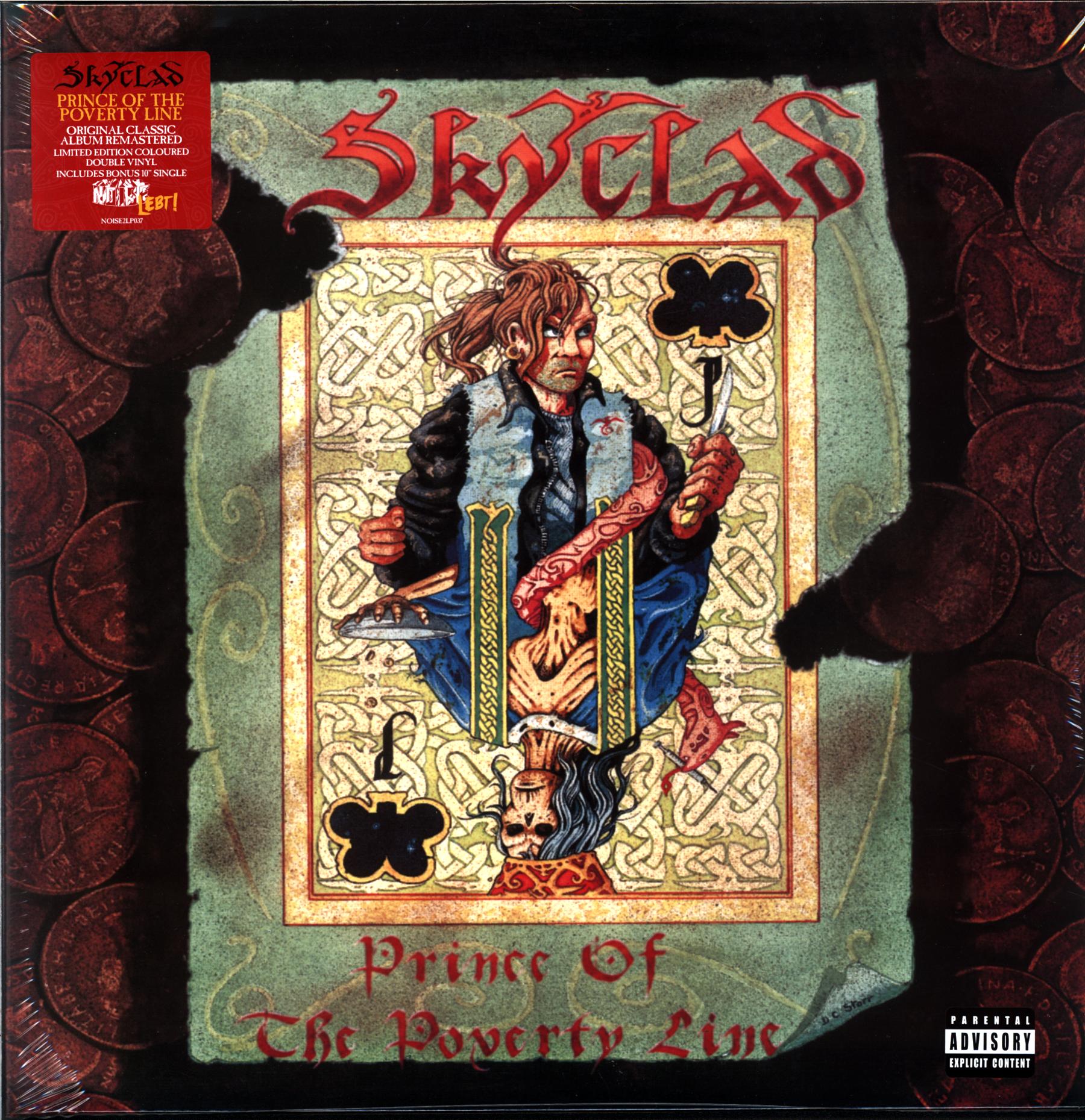 Skyclad-Prince Of The Poverty Line-magenta LP Vinyl