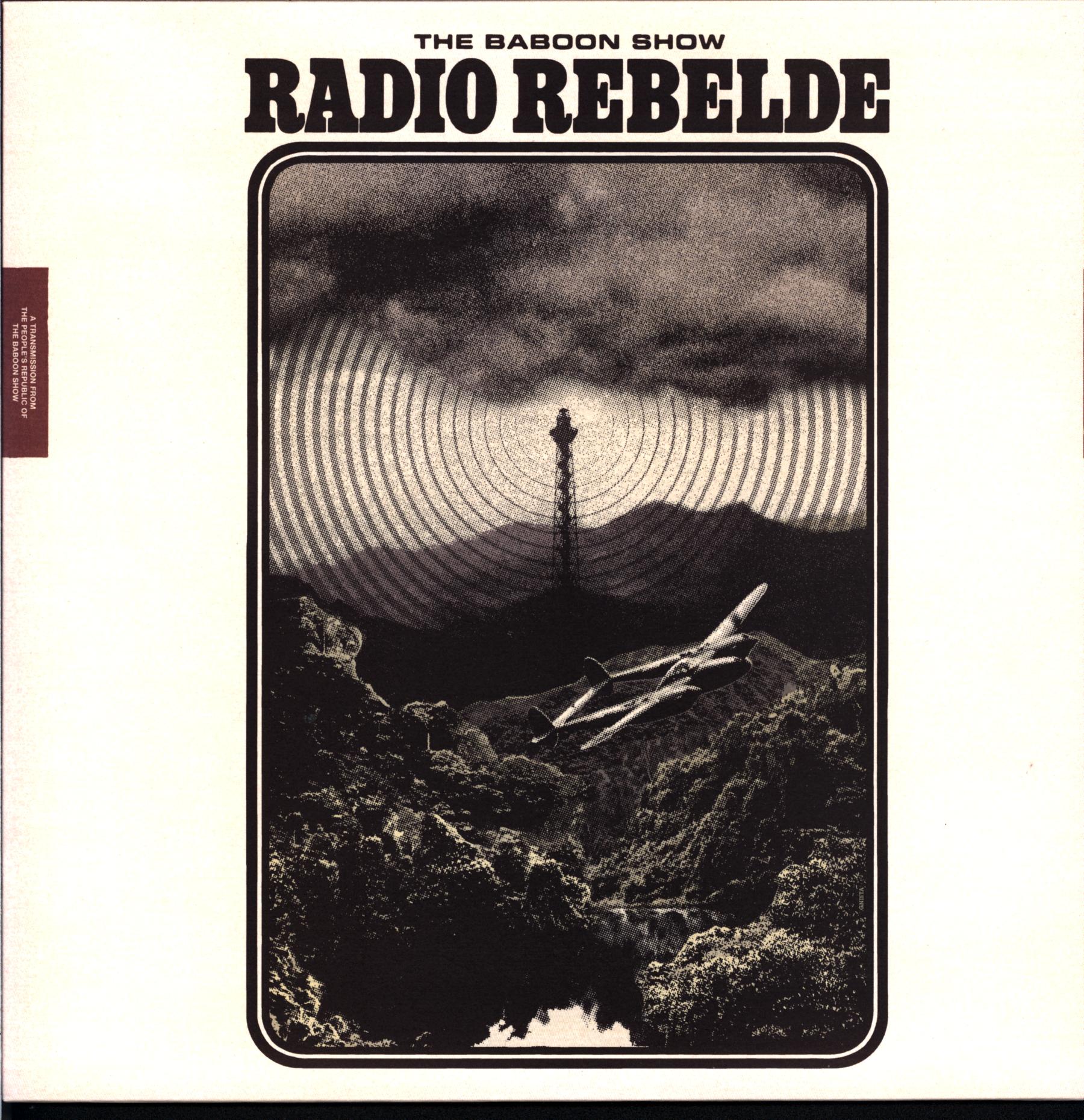 The Baboon Show-Radio Rebelde-dark burgundy LP Vinyl-1 The Baboon Show-Radio Rebelde-dark burgundy LP Vinyl