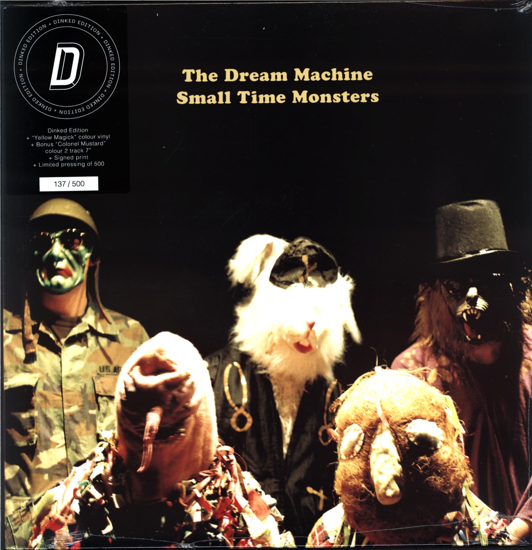 The Dream Machine-Small Time Monsters-yellow magick LP Vinyl-1 The Dream Machine-Small Time Monsters-yellow magick LP Vinyl