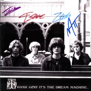 The Dream Machine-Thank God! It's The Dream Machine... white signed-LP Vinyl