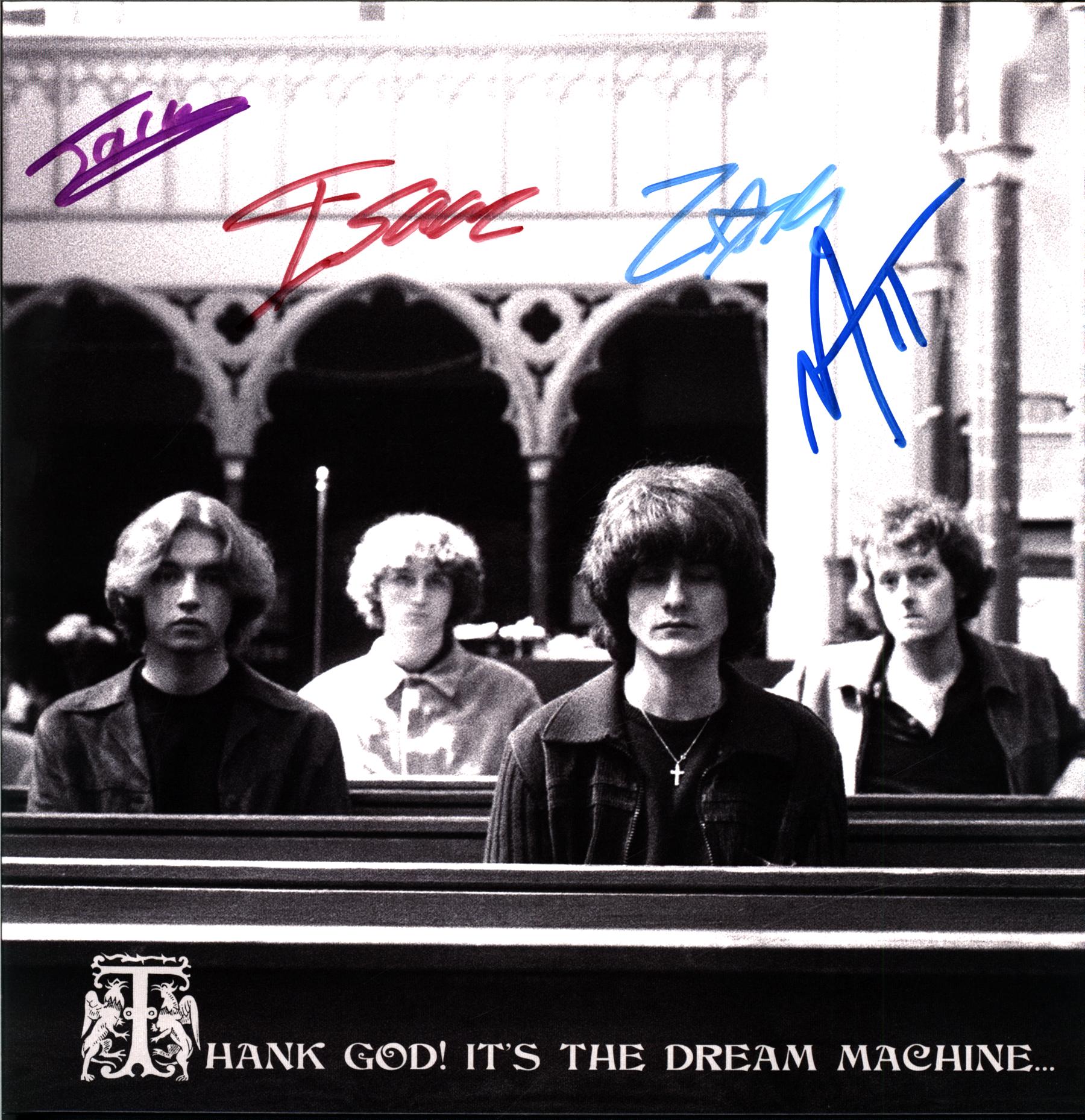 The Dream Machine-Thank God! It's The Dream Machine... white signed-LP Vinyl-1 The Dream Machine-Thank God! It's The Dream Machine... white signed-LP Vinyl