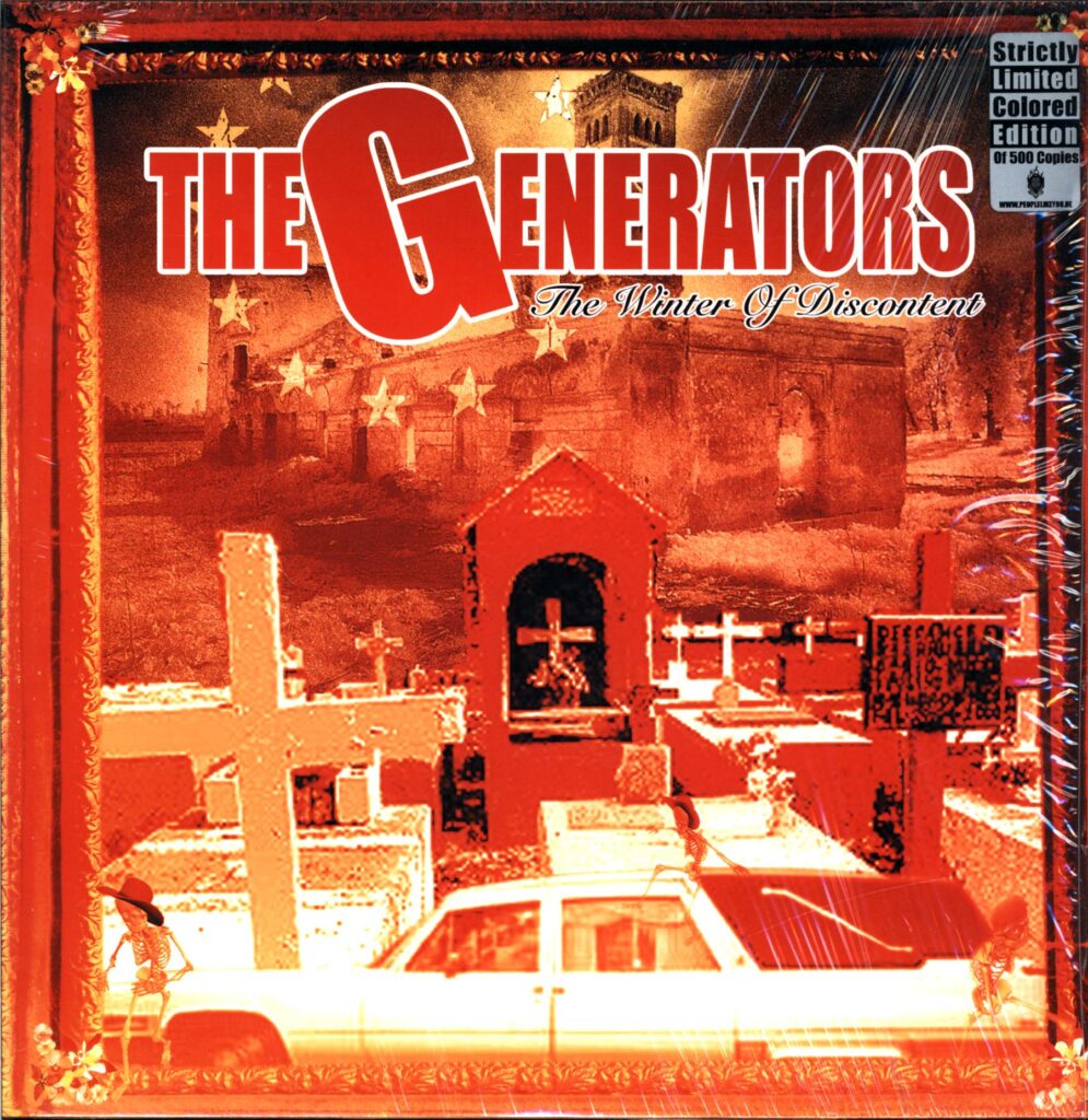 The Generators-The Winter Of Discontent orange-LP Vinyl