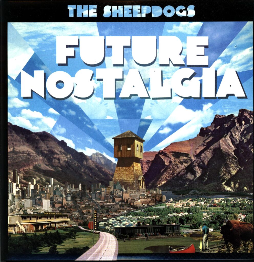 The Sheepdogs-Future Nostalgia signed-LP Vinyl