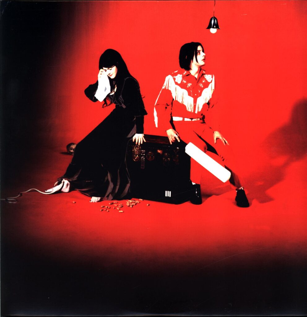 The White Stripes-Elephant US 2003 white-red-LP Vinyl