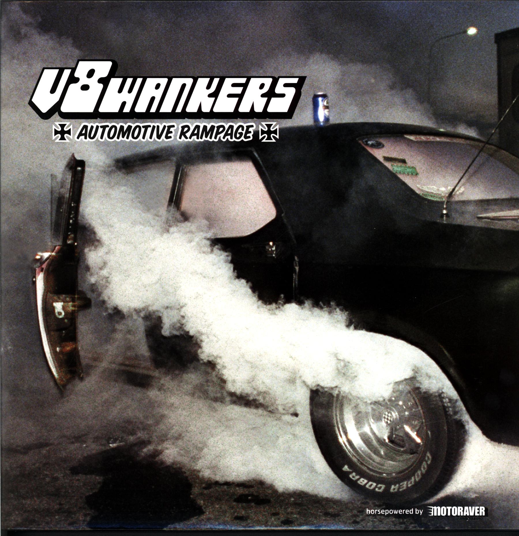 V8Wankers-Automotive Rampage-LP Vinyl-1 V8Wankers-Automotive Rampage-LP Vinyl