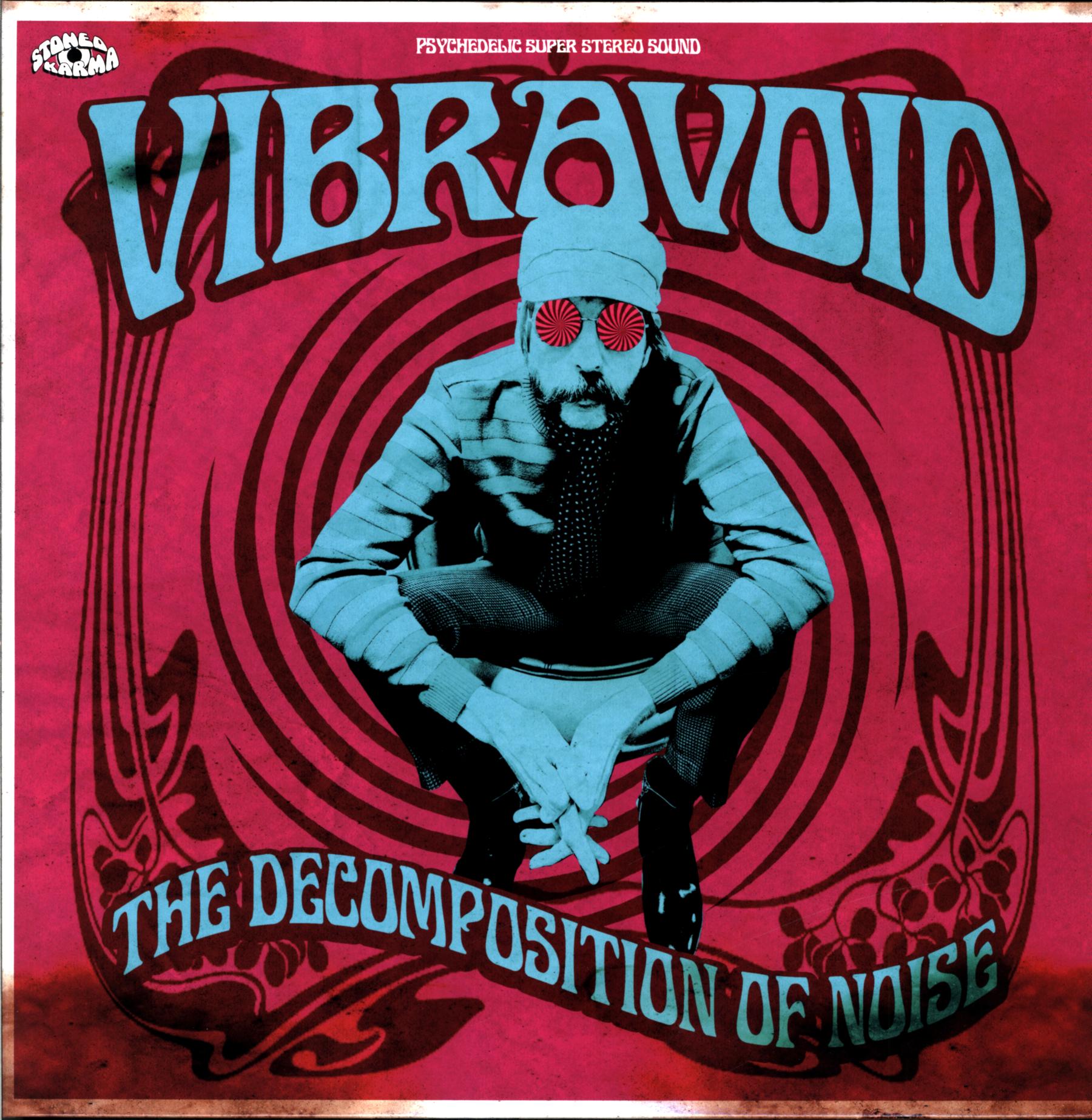 Vibravoid-The Decomposition Of Noise signed poster-LP Vinyl-1 Vibravoid-The Decomposition Of Noise signed poster-LP Vinyl