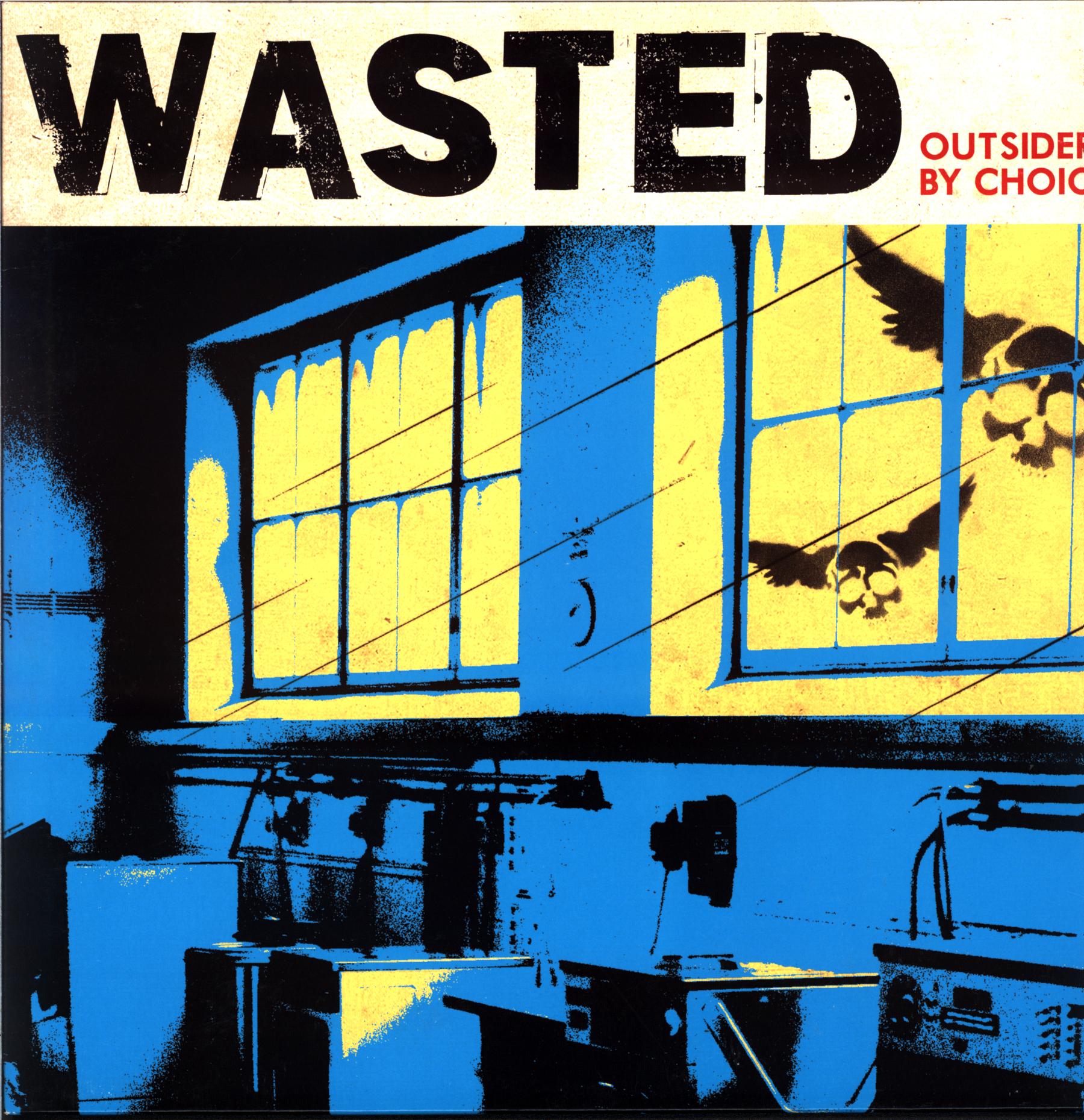 Wasted-Outsider By Choice-LP Vinyl-1 Wasted-Outsider By Choice-LP Vinyl