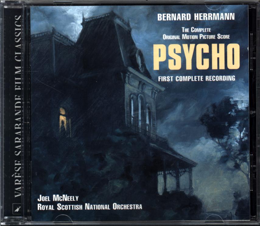 Bernard Herrmann-Psycho (The Complete Original Motion Picture Score - First Complete Recording)-CD