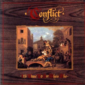 Conflict-It's Time To See Who's Who-orange LP Vinyl