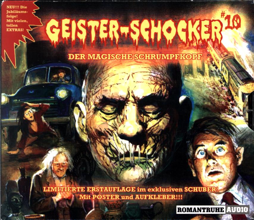 Geisterschocker #10 - Der Magische Schrumpfkopf - CD