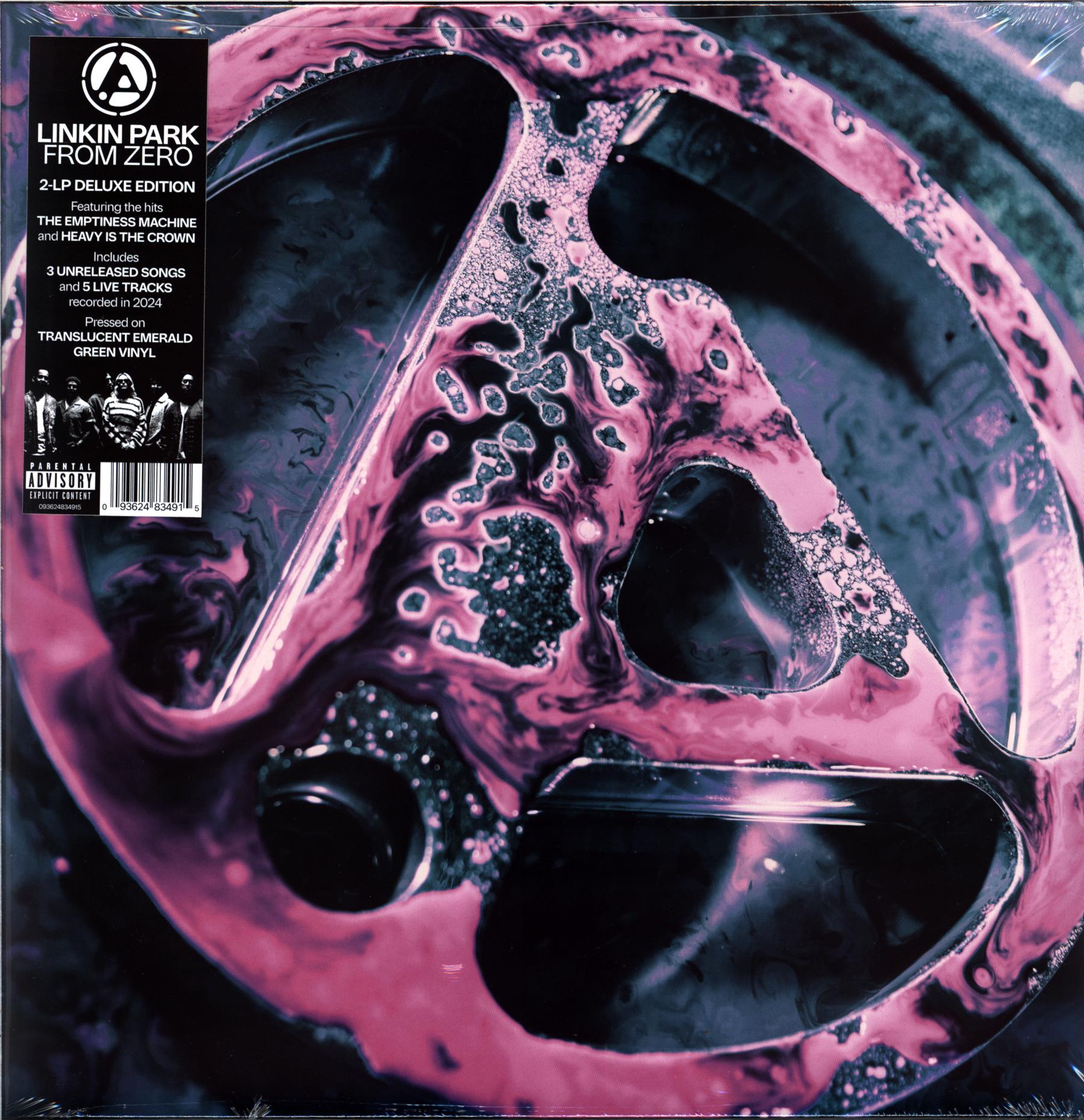 Linkin Park-From Zero-translucent emerald LP Vinyl-1 Linkin Park-From Zero-translucent emerald LP Vinyl