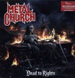 Metal Church-Dead To Rights-LP Vinyl Black-White Splatter Vinyl