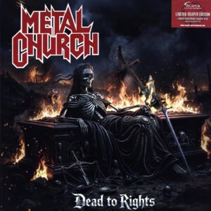 Metal Church-Dead To Rights-LP Vinyl Black-White Splatter Vinyl