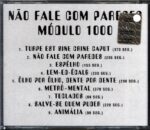 Módulo 1000-Não Fale Com Paredes-CD
