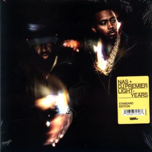 Nas and DJ Premier-Light-Years-LP Vinyl black