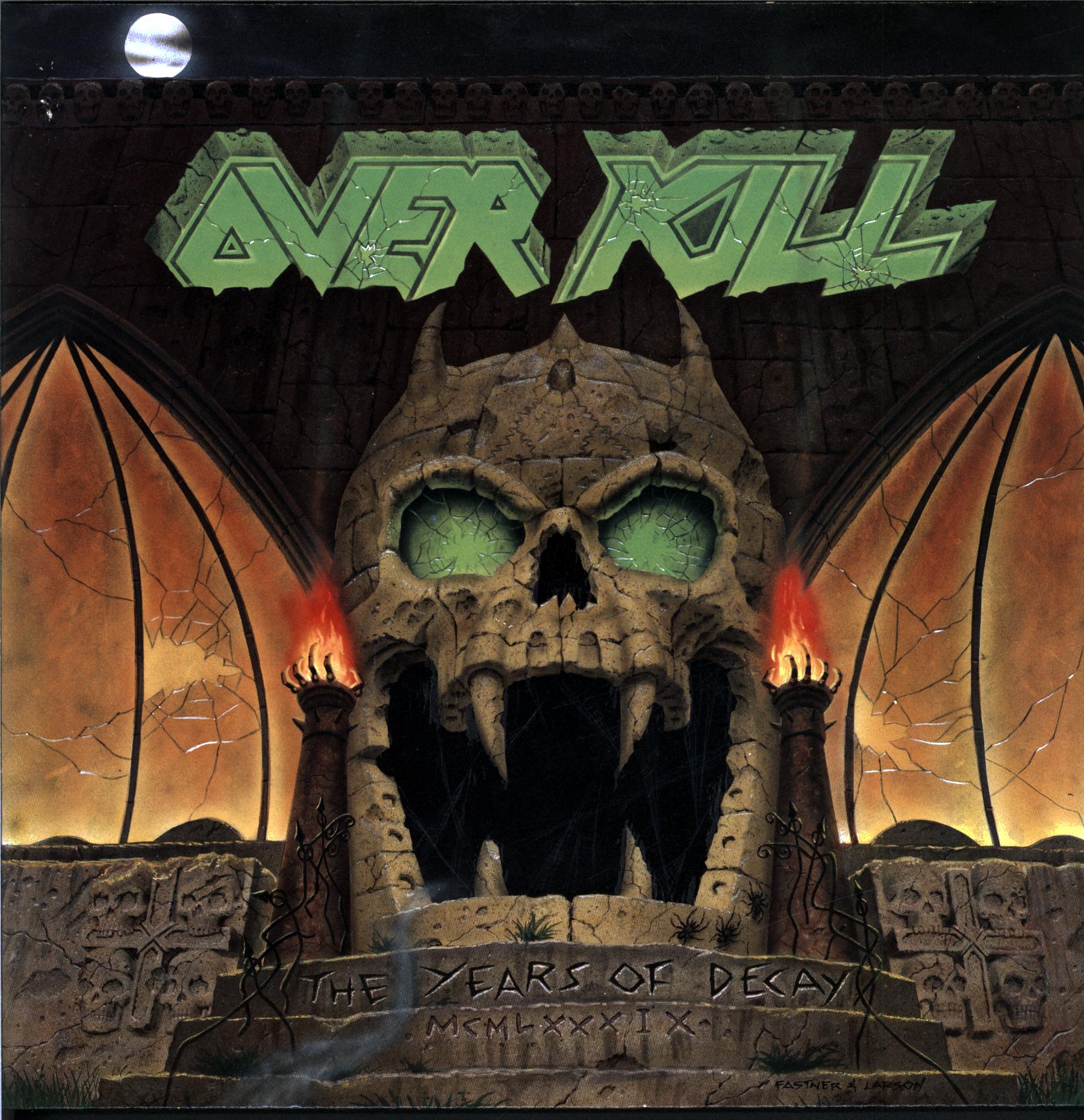 Overkill-The Years Of Decay D 1989-LP Vinyl-1 Overkill-The Years Of Decay D 1989-LP Vinyl