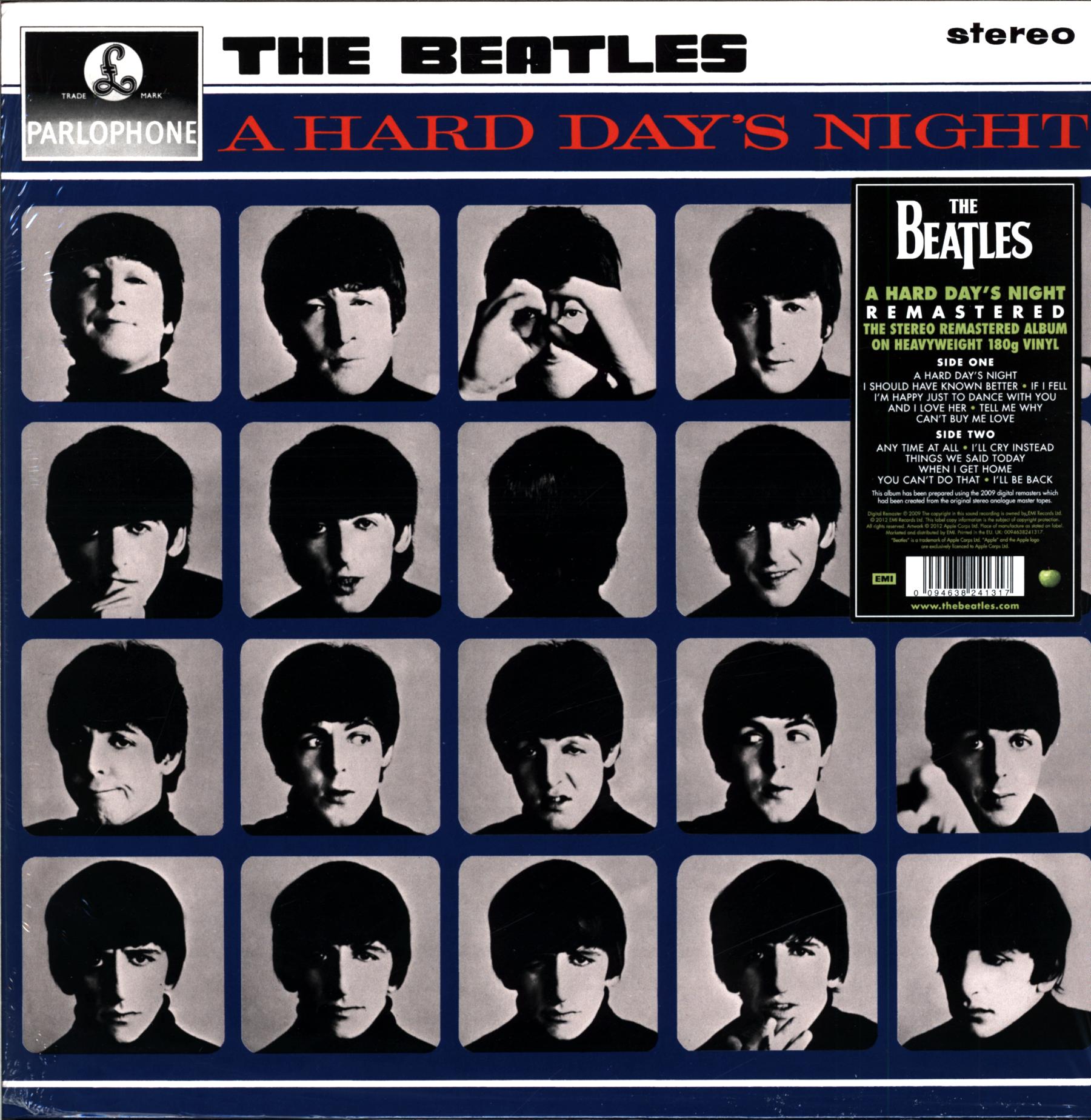 The Beatles-A Hard Day's Night RE D 2012-LP Vinyl