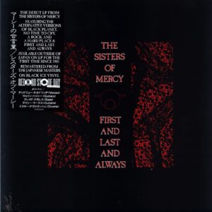 The Sisters Of Mercy First and Last and Always RSD 2026 EX Limited 1 x 140g 12 Black Ice vinyl album. RSD 2026. RSD 2026