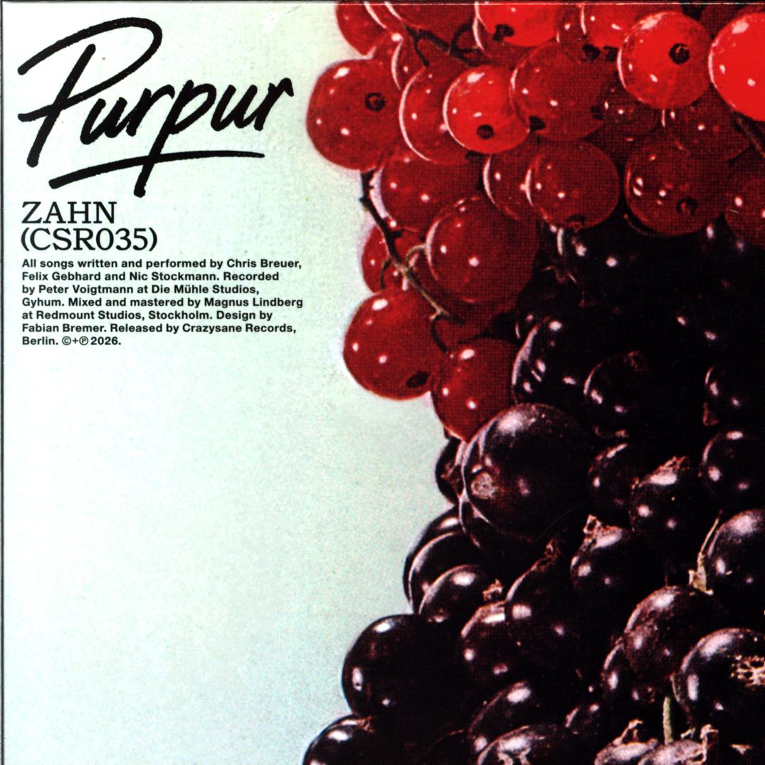 Zahn-Purpur-mango glow LP Vinyl