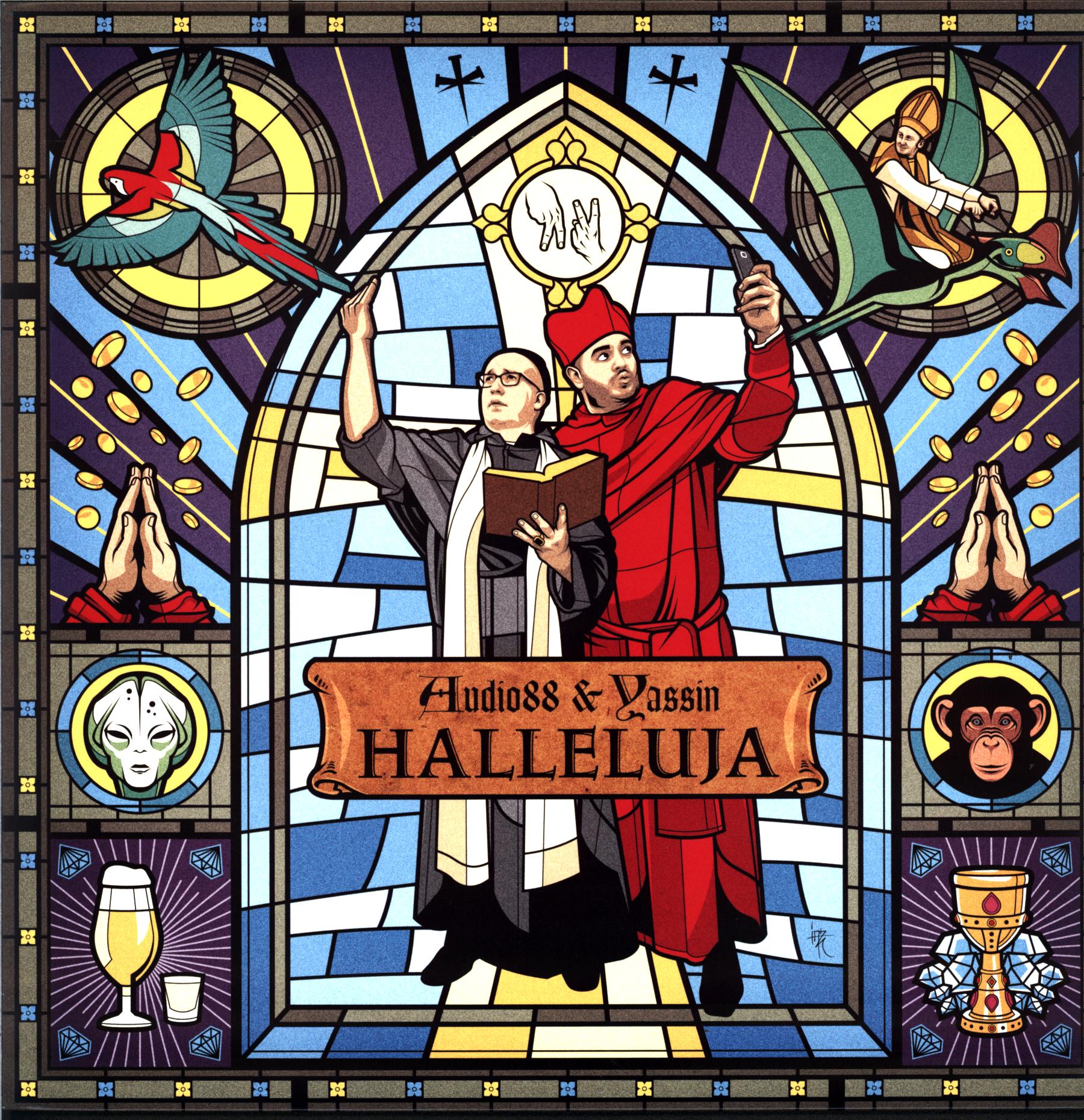 Audio88 und Yassin-Halleluja-LP Vinyl