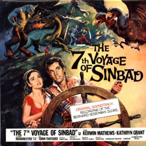 Bernard Herrmann-The 7th Voyage Of Sinbad (Original Motion Picture Soundtrack)-LP Vinyl 1975 Mono