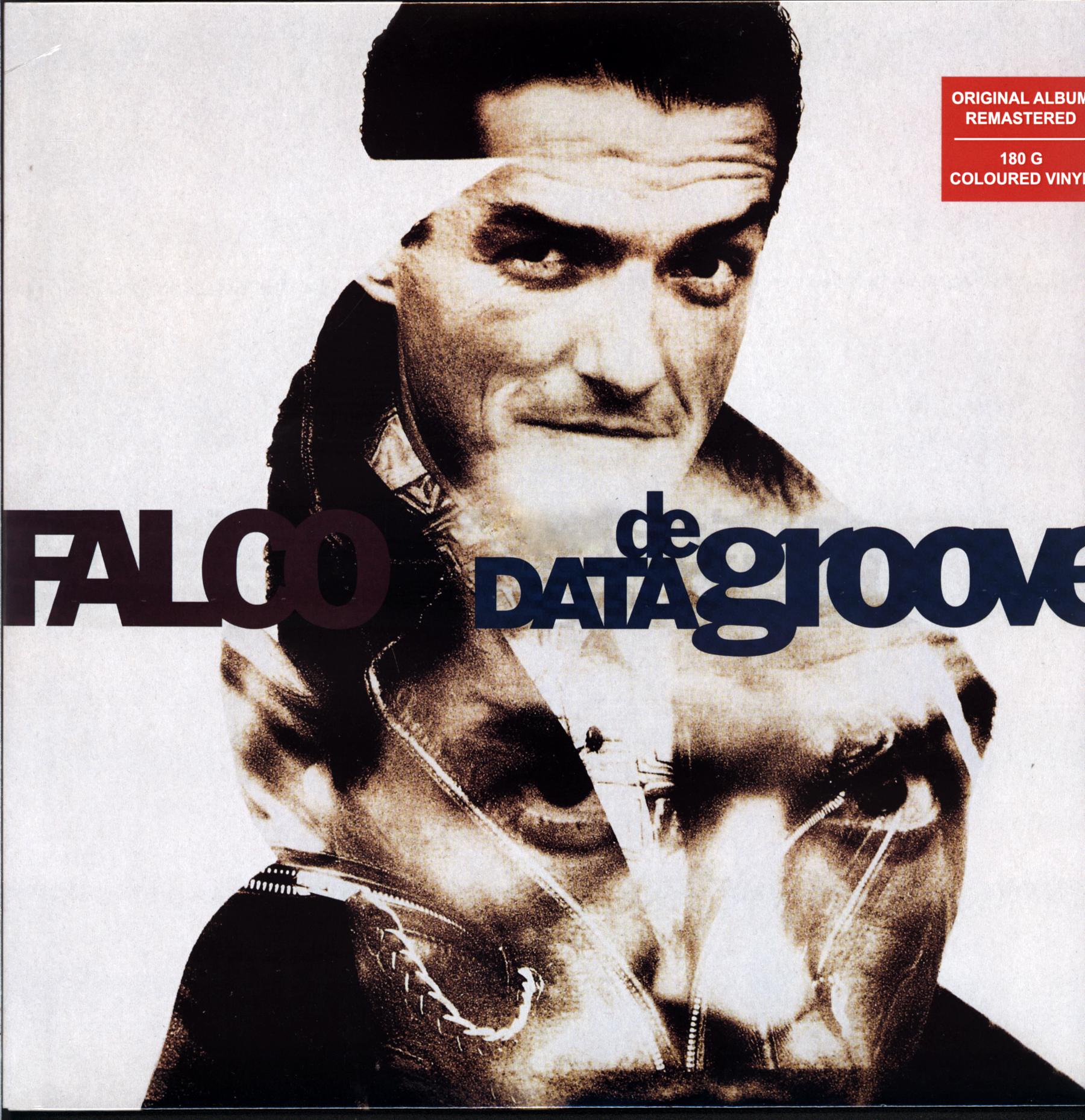Falco-Data De Groove-blue LP Vinyl-1 Falco-Data De Groove-blue LP Vinyl