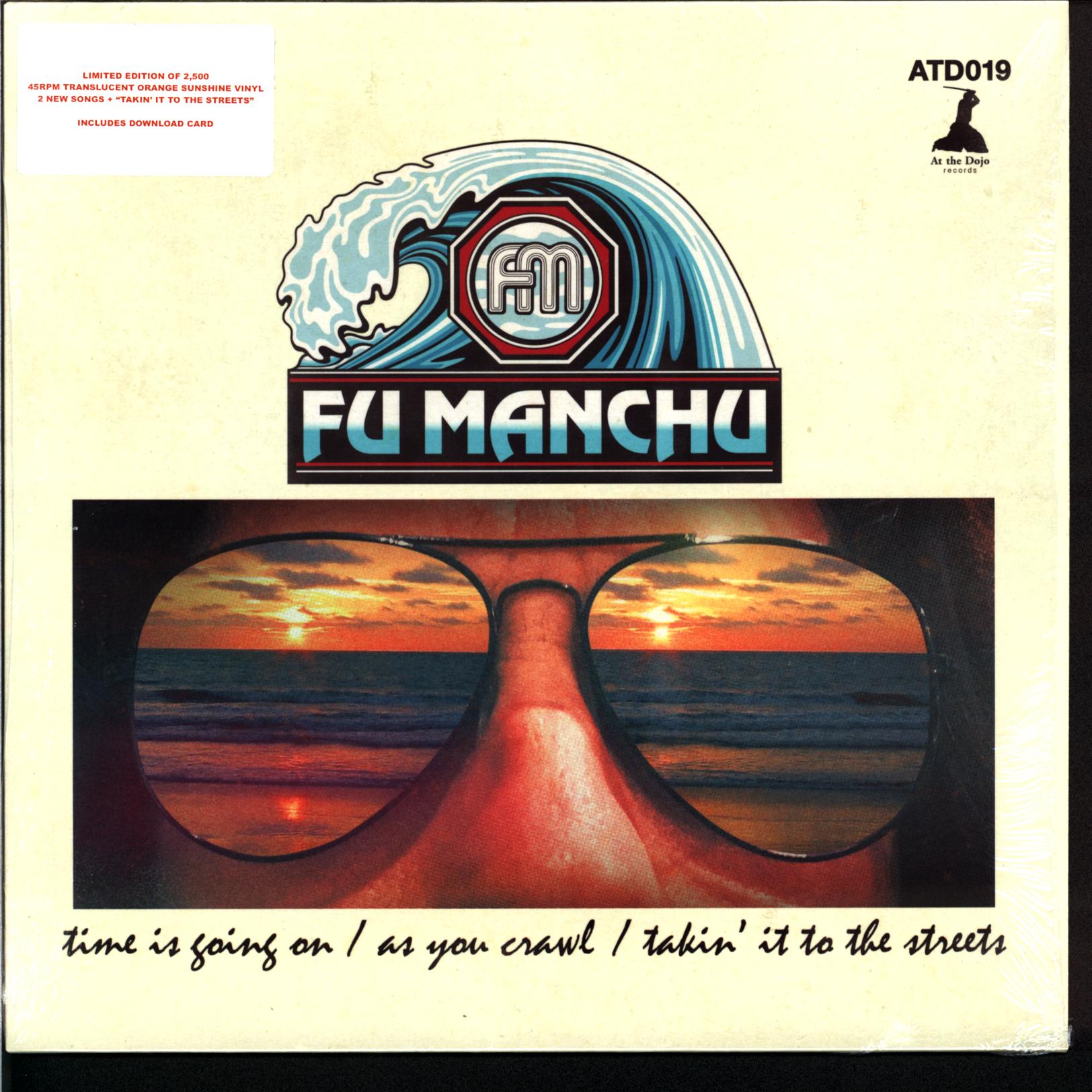 Fu Manchu-Time Is Going On As You Crawl Takin' It To The Streets-orange 10 Vinyl