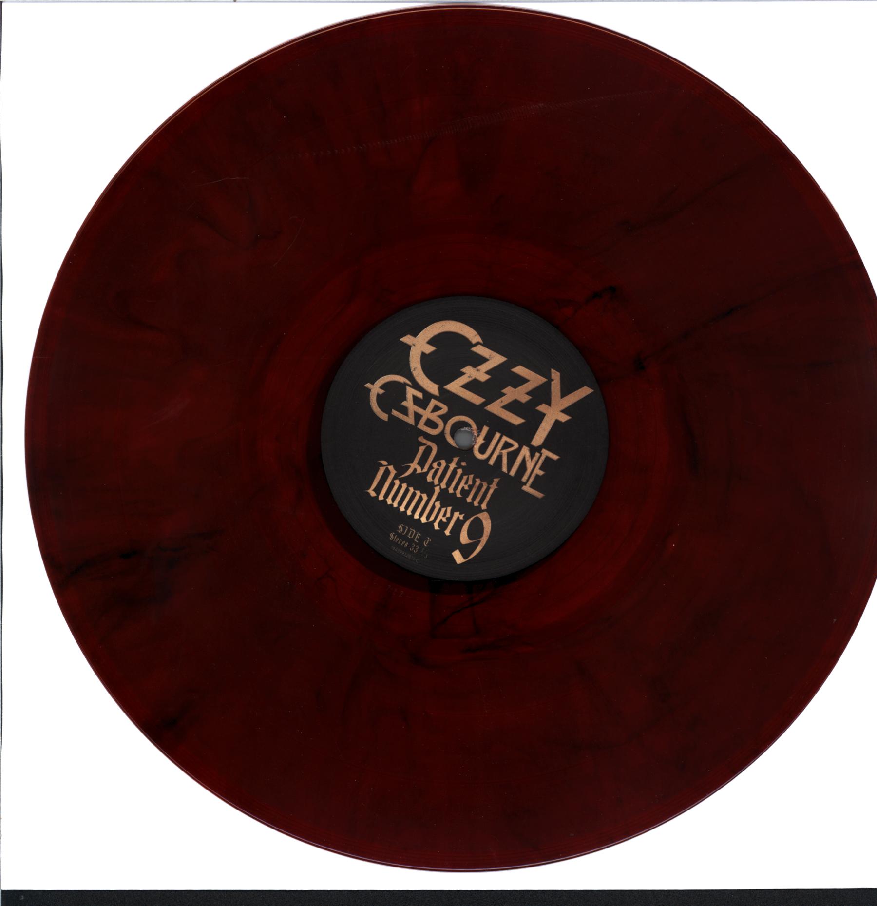 Ozzy Osbourne-Patient Number 9-red black marbled LP Vinyl