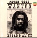 Peter Tosh-Wanted Dread and Alive-yellow LP Vinyl