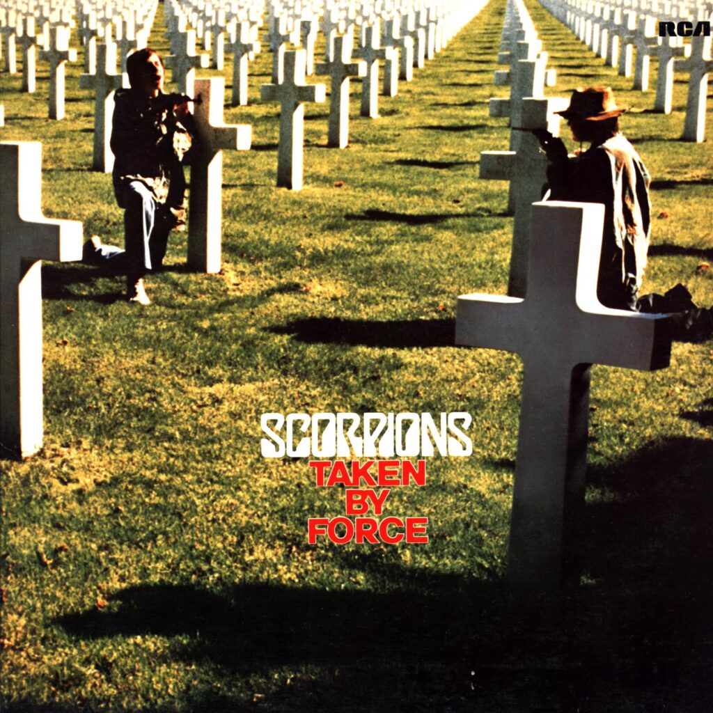 Scorpions-Taken By Force-LP Vinyl 1977 original cover