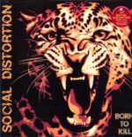 Social Distortion-Born To Kill-LP Vinyl pink-yellow with black splatter plus slipmat