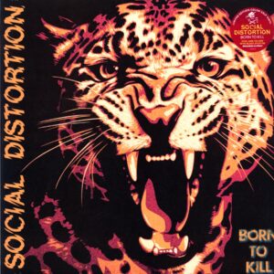 Social Distortion-Born To Kill-LP Vinyl pink-yellow with black splatter plus slipmat