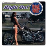 Adam West-Right On! signed orange-LP Vinyl