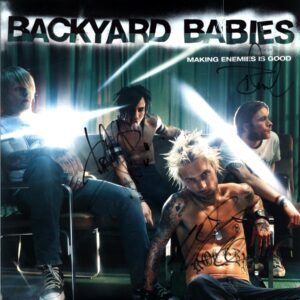 Backyard Babies-Making Enemies Is Good-signed LP Vinyl