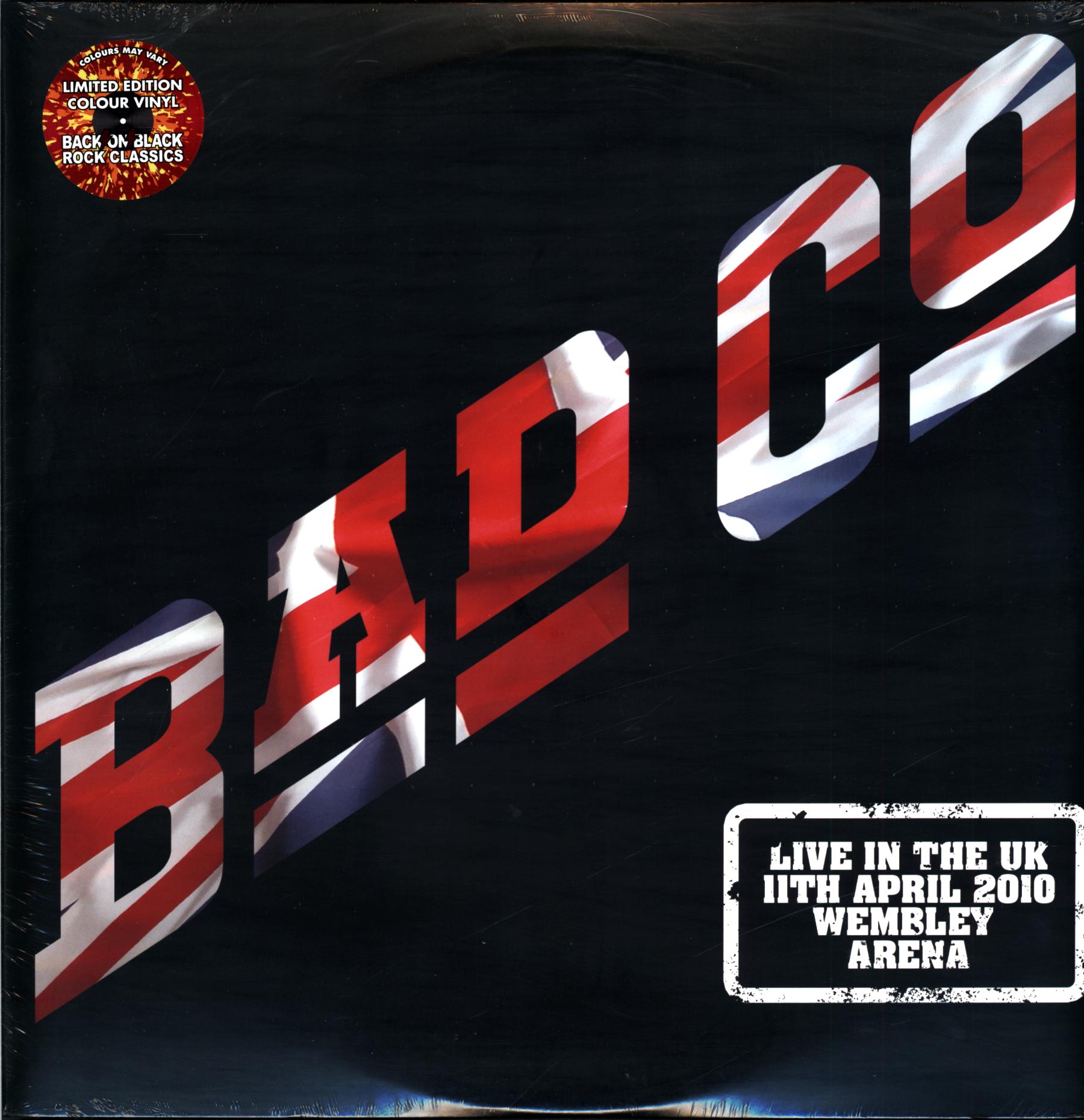 Bad Company-Live In The UK - 11th April 2010 Wembley Arena-LP Vinyl-1 Bad Company-Live In The UK - 11th April 2010 Wembley Arena-LP Vinyl