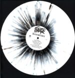 Badge-Stormrider white black splatter-LP Vinyl