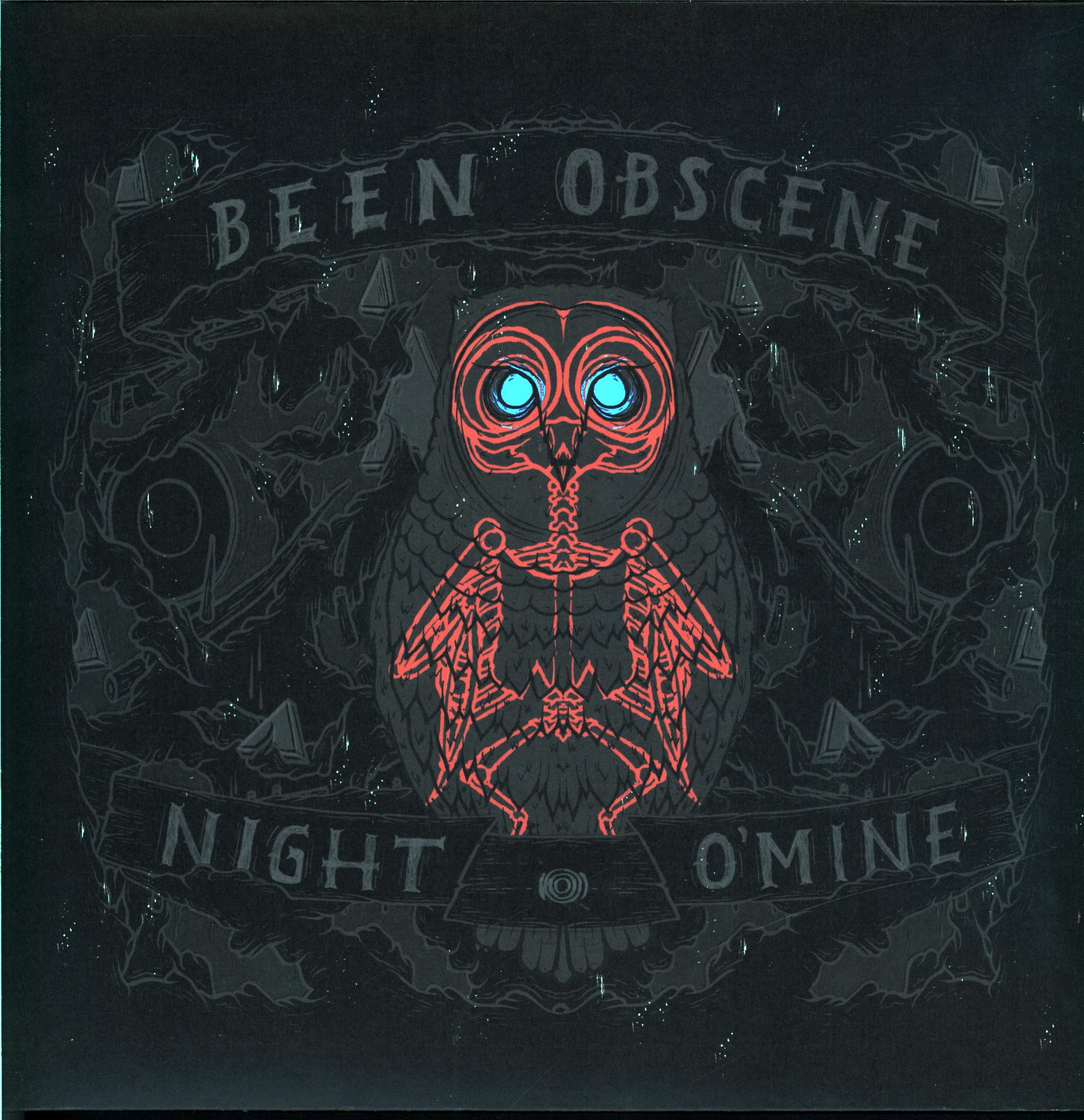 Been Obscene-Night O'Mine blue-LP Vinyl-1 Been Obscene-Night O'Mine blue-LP Vinyl