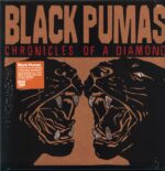 Black Pumas-Chronicles Of A Diamond-whit clear orange splatter LP Vinyl