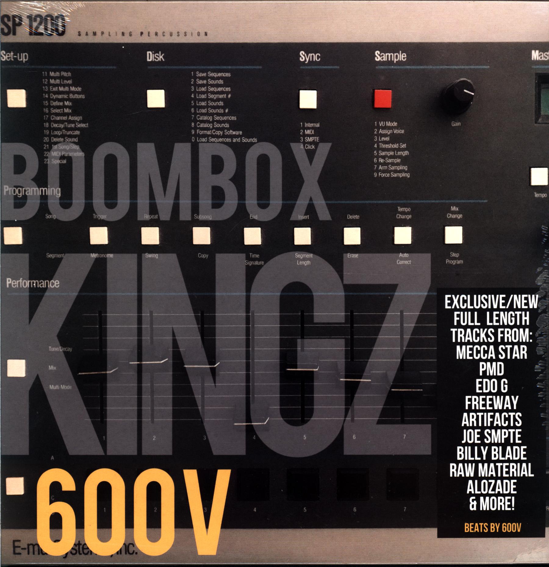 DJ 600 V-Boombox Kingz-LP Vinyl-1 DJ 600 V-Boombox Kingz-LP Vinyl