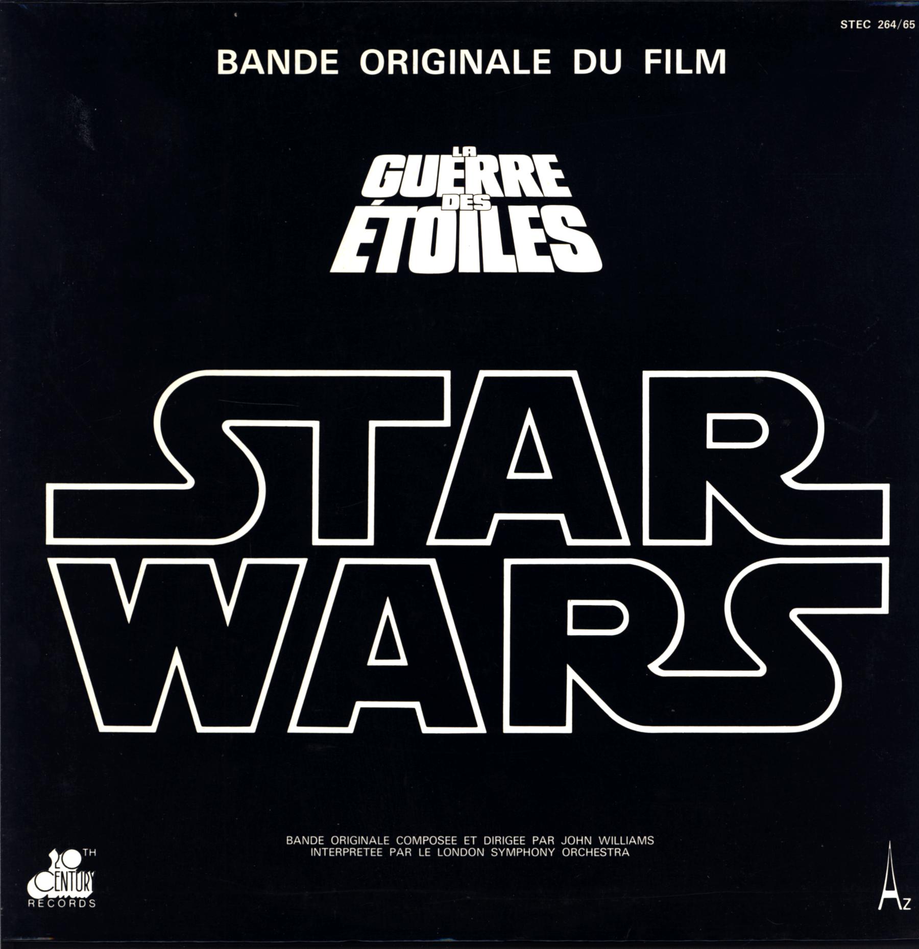 John Williams-Bande Originale Du Film Star Wars-LP Vinyl France Poster-1 John Williams-Bande Originale Du Film Star Wars-LP Vinyl France Poster