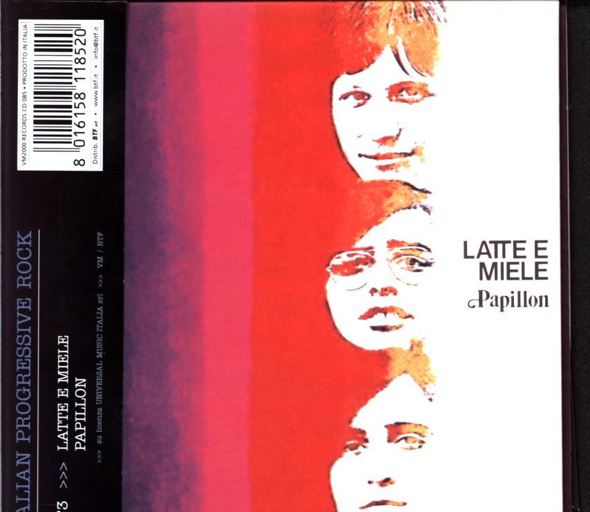 Latte E Miele-Papillon-CD-1 Latte E Miele-Papillon-CD