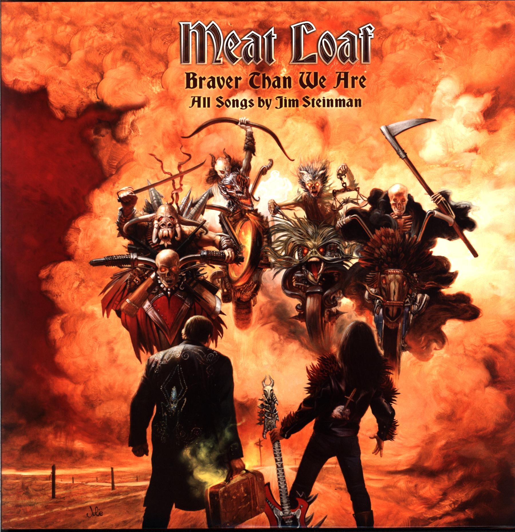 Meat Loaf-Braver Than We Are-LP Vinyl