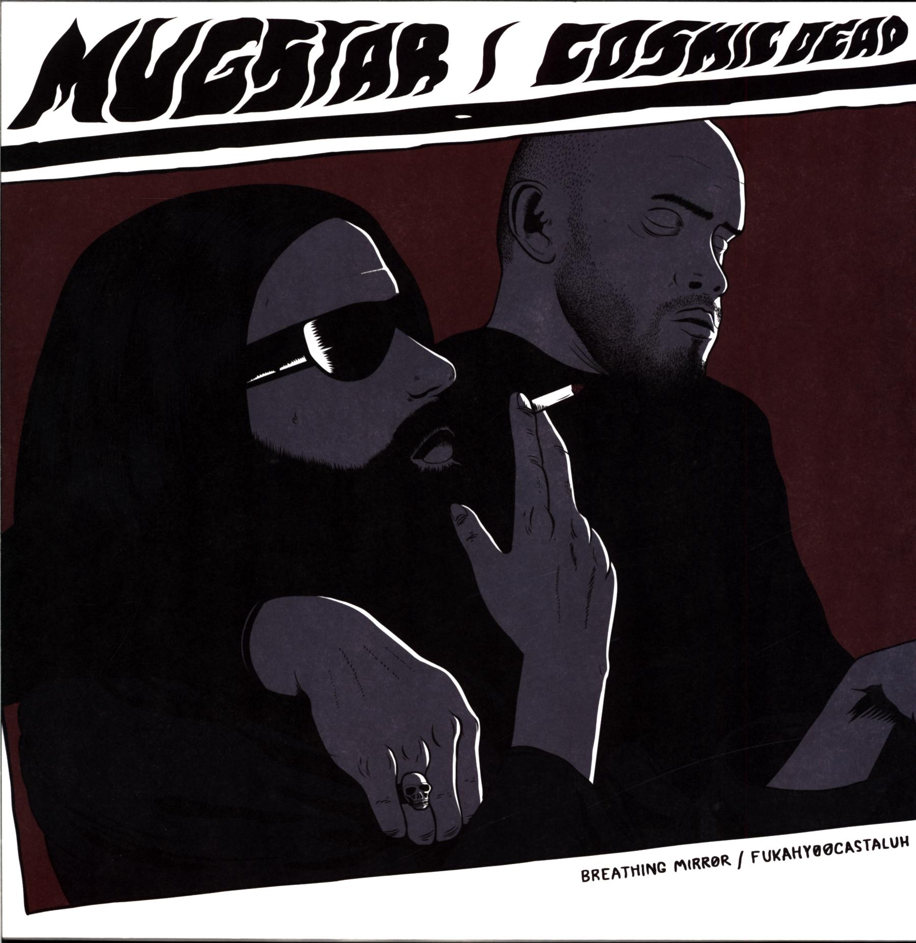 Mugstar - Cosmic Dead-Breathing Mirror - Fukahyoocastaluh Split-LP Vinyl-1 Mugstar - Cosmic Dead-Breathing Mirror - Fukahyoocastaluh Split-LP Vinyl