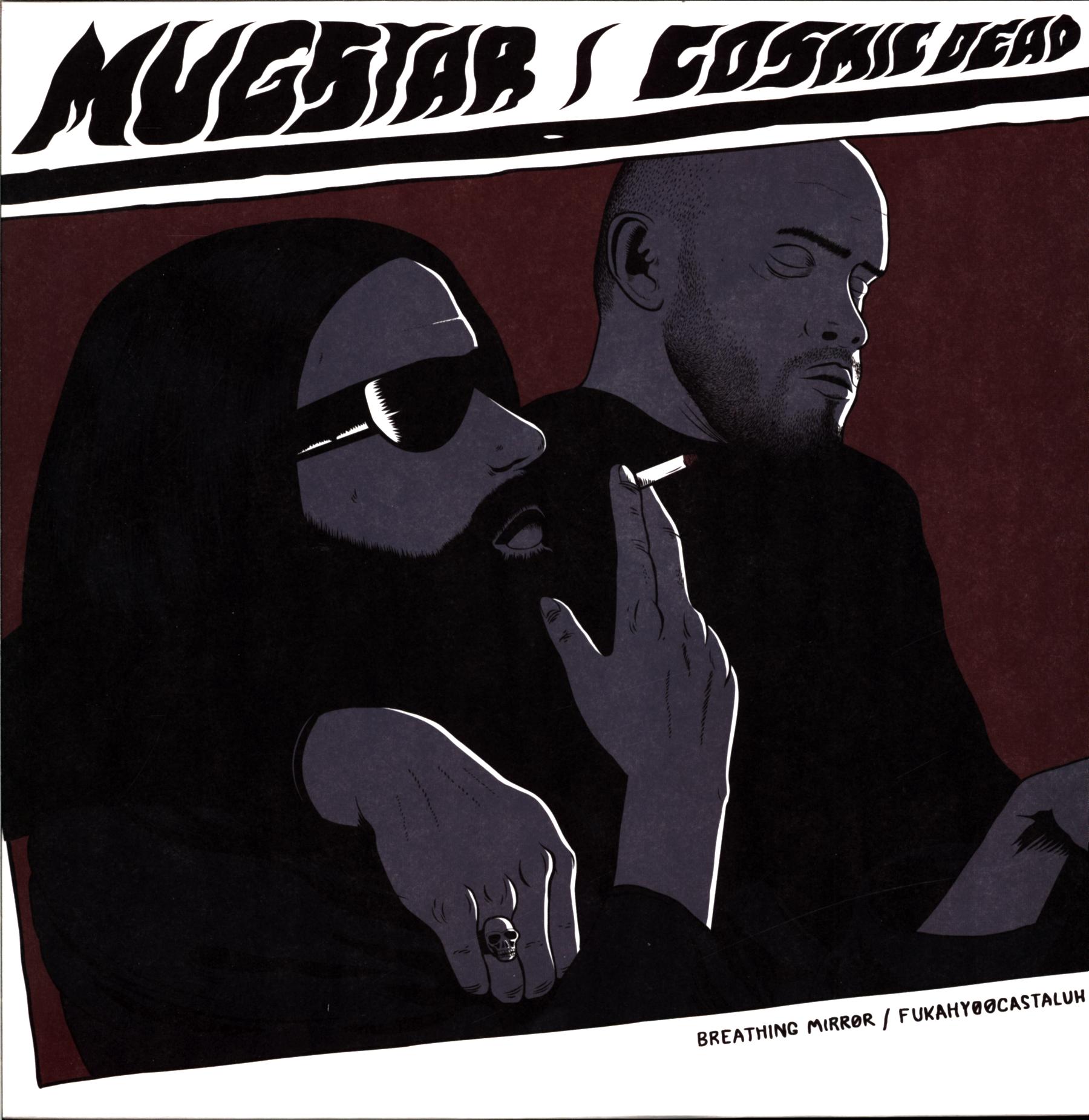 Mugstar - Cosmic Dead-Breathing Mirror - Fukahyoocastaluh Split-LP Vinyl-1 Mugstar - Cosmic Dead-Breathing Mirror - Fukahyoocastaluh Split-LP Vinyl