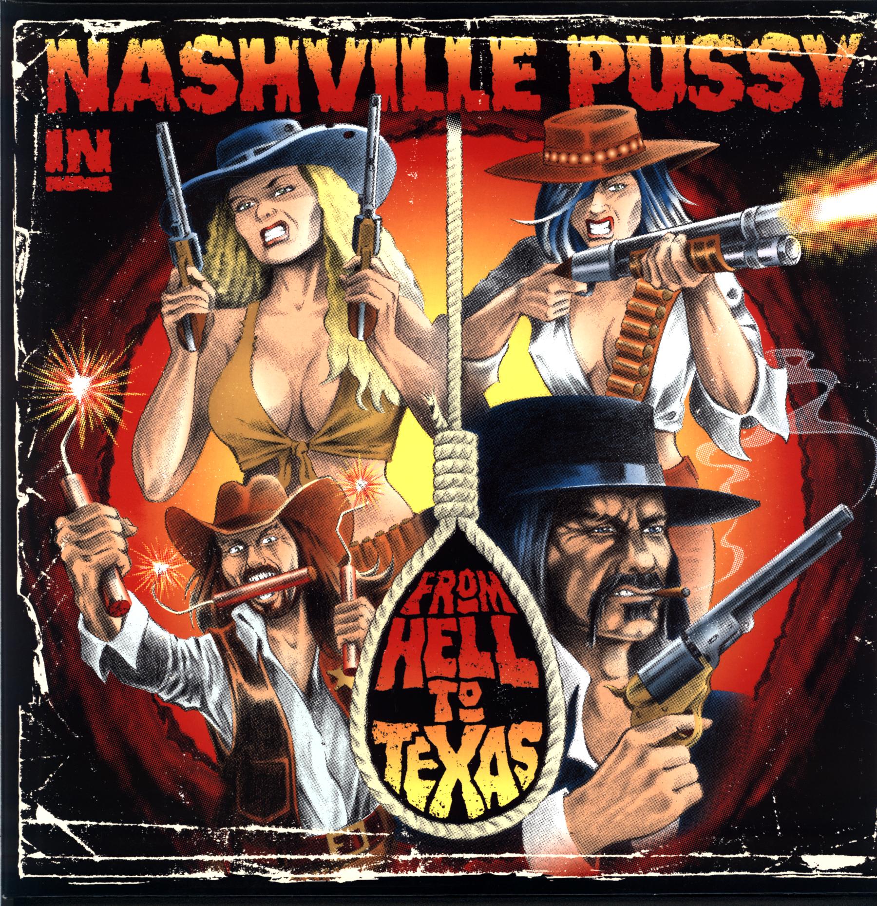 Nashville Pussy-From Hell To Texas-signed LP Vinyl-1 Nashville Pussy-From Hell To Texas-signed LP Vinyl