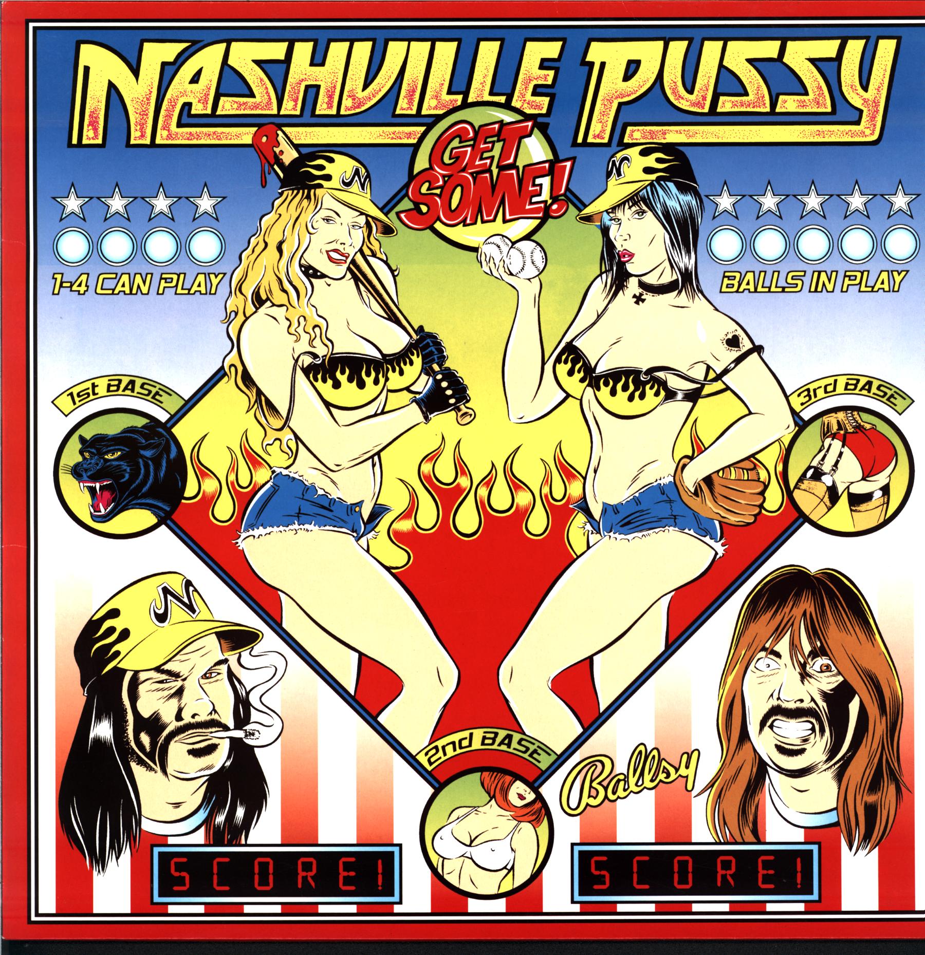 Nashville Pussy-Get Some!-signed LP Vinyl-1 Nashville Pussy-Get Some!-signed LP Vinyl